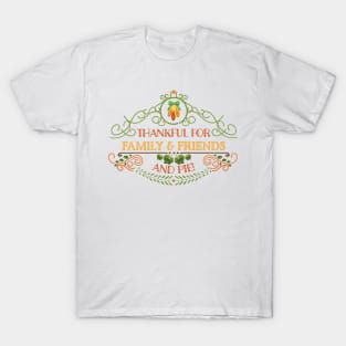 Thankfulness Design T-Shirt